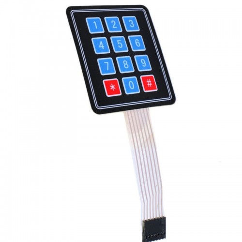 3×4 Flexible Keypad - product image