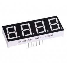 0.56 Inch 4 Digit 7 Segment LED Displays, Red Color