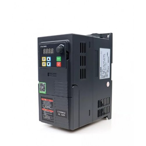 High Efficiency 0.75kW VFD Variable Frequency Inverter Three Phase Frequency Converter - product image