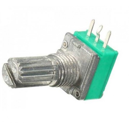 10K Ohm 3 Pin Linear Rotary Potentiometer - product image