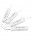 10Watt 10 Ohm Resistor WIREWOUND 10 Ohm 10W Resistor Ceramic Cement Wirewound Resistor 10 Ohm 10 Watt Wire Wound Fixed Cement Resistor 5% Tolerance 2 Pin Leads thumbnail image 1
