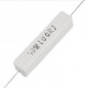 10Watt 10 Ohm Resistor WIREWOUND 10 Ohm 10W Resistor Ceramic Cement Wirewound Resistor 10 Ohm 10 Watt Wire Wound Fixed Cement Resistor 5% Tolerance 2 Pin Leads