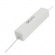 10Watt 220 Ohm Resistor WIREWOUND 220 Ohm 10W Resistor Ceramic Cement Wirewound Resistor 220 Ohm 10 Watt Wire Wound Fixed Cement Resistor 5% Tolerance 2 Pin Leads