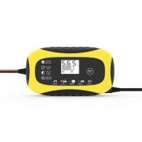 12V 6A 10A Intelligent Pulse Battery Charger with LCD Display