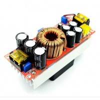 1500W DC-DC Voltage Converter CV Boost Converter Step Up Adjustable Module Power Supply DC 12-60V to 12V-90V Regulator