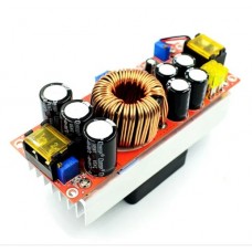 1500W DC-DC Voltage Converter CV Boost Converter Step Up Adjustable Module Power Supply DC 12-60V to 12V-90V Regulator