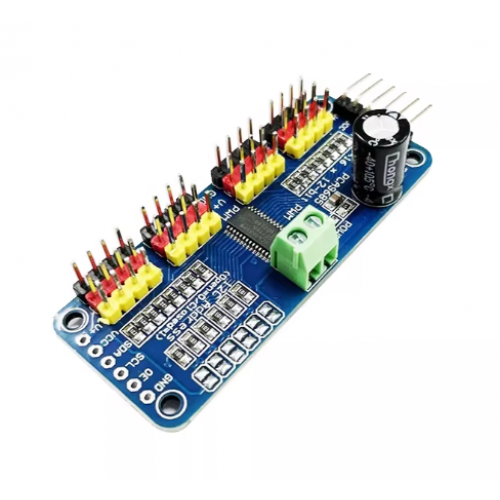 16-Channel PWM Servo Driver Board PCA9685 I2C 12-Bit - product image