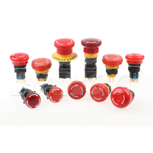 16/19/22mm Emergency Stop Switches - product image