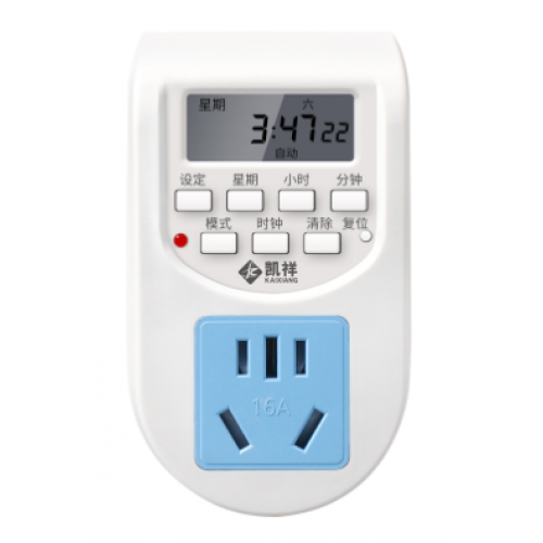 16A Multi-Functional Automatic Digital Timer Plug Socket Switch - product image
