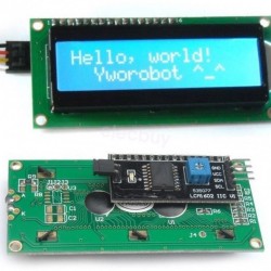 16x2 Serial LCD Module Display for Arduino Assembled