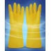 18 Inch Full Hand PVC Rubber Safety Gloves – 1 Pair thumbnail image 2