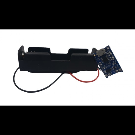 18650 Lithium Battery Charger USB Micro-B