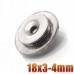 18X3-4 NEODYMIUM MAGNET 18X3 HOLE 4 N35 NDFEB ROUND SUPER POWERFUL STRONG PERMANENT MAGNET thumbnail image 2