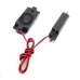 1Pair 3W 8 Ohm 4-Pin Black Rectangle Speaker thumbnail image 1