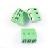 3 Pin Pitch 5.0mm Straight Pin Screw PCB Terminal Block Connector  thumbnail image 1