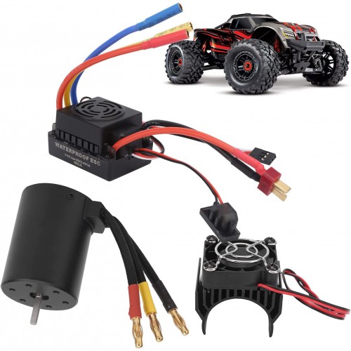 3650 Brushless Motor 3930KV + 60A Waterproof BEAST Series ESC - product image