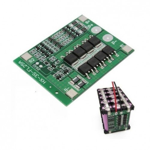 3S 25A Balance 18650 Lithium Battery BMS - product image