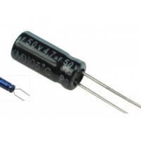 4.7uF 50V capacitor (pack of 5)