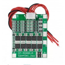 4S 30A 14.8V 18650 Lithium Battery BMS PCB Protection Board