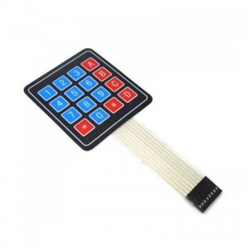 4x4 Keypad - 16 Key - Matrix Membrane Type - product image