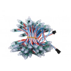 WS2811 LED Pixel Light String Advertising Pouring Waterproof Full Color Perforated Light 50Pcs 12mm DC 5V