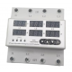 63A Three Phase Din Rail Over Under Voltage Protection Relay