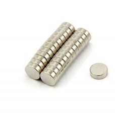 6mm dia x 2mm thick N35 Neodymium Magnet - 0.49kg Pull