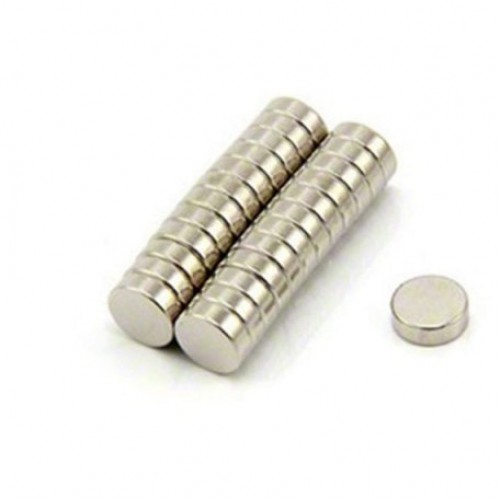 6mm dia x 2mm thick N35 Neodymium Magnet - 0.49kg Pull - product image