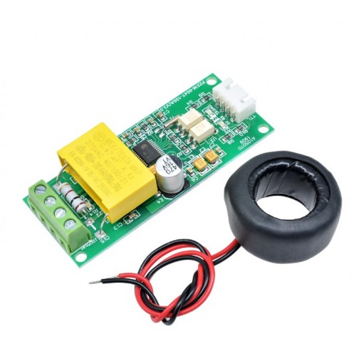 AC DIGITAL MULTIFUNCTION METER WATT POWER VOLT AMP CURRENT TEST MODULE PZEM-004T FOR ARDUINO TTL COM2/COM3/COM4 0-100A 80-260V - product image