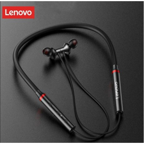 Lenovo HE05X Wireless Neckband Earphone-Black - product image