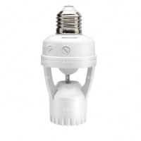 100-220VAC E27 Base LED Light Infrared Motion Sensor Lamp Bulb Holder Socket Switch