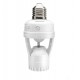 100-220VAC E27 Base LED Light Infrared Motion Sensor Lamp Bulb Holder Socket Switch