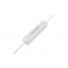 10Watt 150 Ohm Resistor WIREWOUND 150 Ohm 10W Resistor Ceramic Cement Wirewound Resistor 150 Ohm 10 Watt Wire Wound Fixed Cement Resistor 5% Tolerance 2 Pin Leads