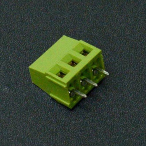 Green Screw Terminal Connector 3 pin - product image