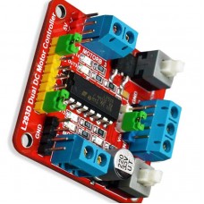 L293D Dual DC Motor Controller Red
