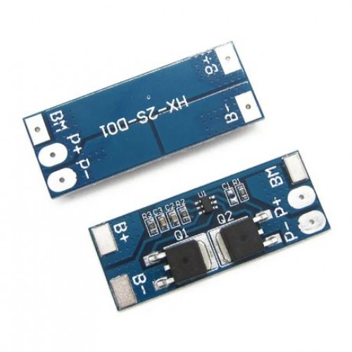 LIPO 18650 2S 15A LI-ION BATTERY CHARGER PROTECTION BOARD HX-2S-D01 BMS - product image