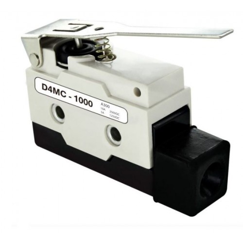 Micro Limit Switch D4MC-1000 (Long Lever Arm) - product image