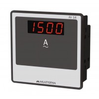 Multispan AV-14, Single Phase Digital Ampere Meter (Panel Meter)