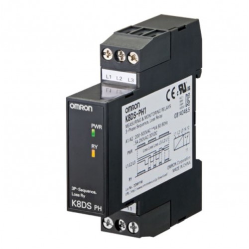 OMRON-K8DS-PH1 Phase Loss Relay - product image