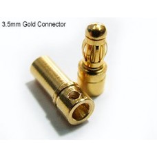 PolyMax 3.5mm Gold Connectors 10 PAIRS (20PC)