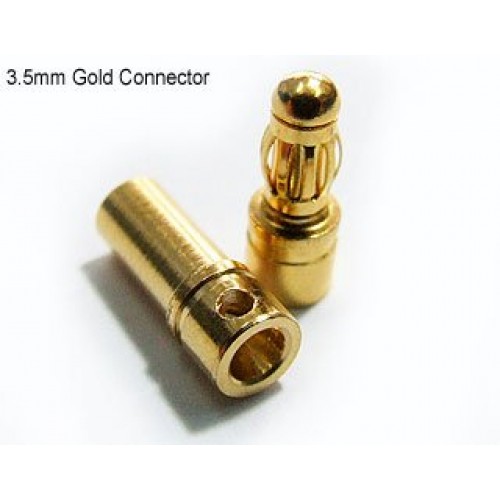 PolyMax 3.5mm Gold Connectors 10 PAIRS (20PC) - product image