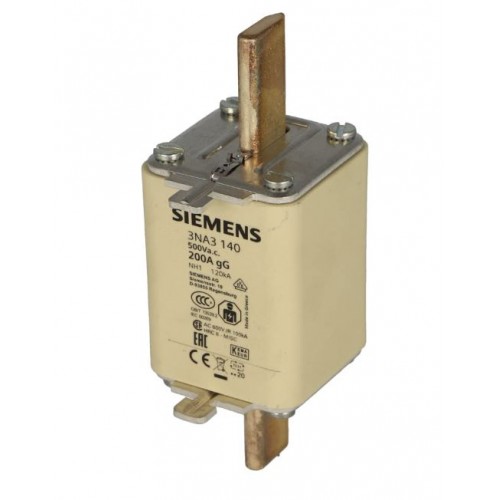 SIEMENS HRC FUSE 3NA3240 GL/GG AC 500V NH1 - product image