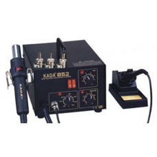 Soldering Station-KADA 852 SMD Hot Air Gun Rework Station With Solder Iron