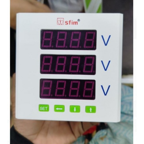 Three-Phase Programable Digital Voltmeter SFIM SFN-9K3-3U - product image