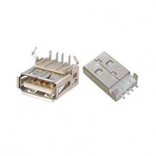 USB Connector Flat - Pair