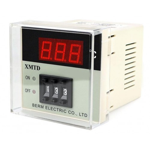 High Quality XMTD-2001 Smart Digital Display Thermostat K Type Temperature Controller Meter 399℃ - product image