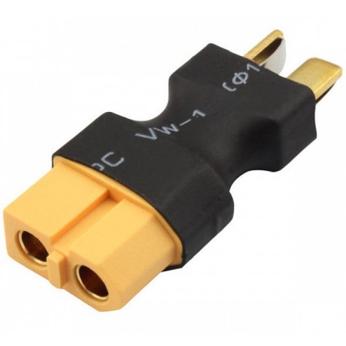 XT60 Female to T-male Connector - product image