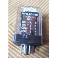AC Din Rail MPC-2C-24D 5A-L PLA Electrical Relay 24VDC