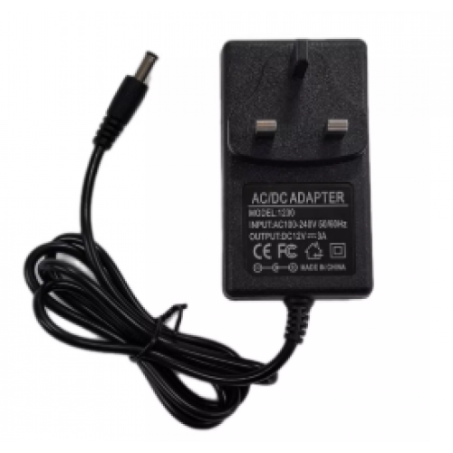 AC to DC 12V 3A Power Adapter With 3 Pin - product image
