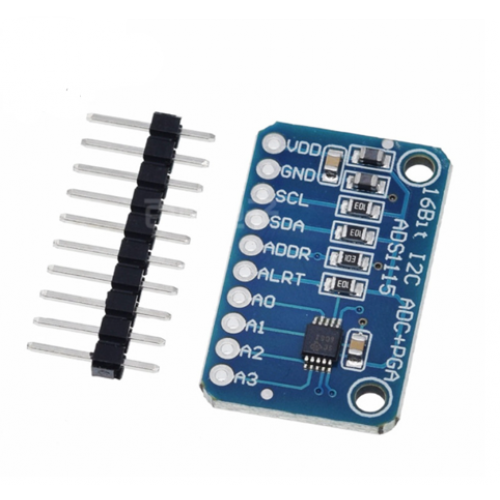 ADS1115 16-Bit 4-Channels Precision Analog-to-Digital Converter (ADC) Module Original - product image